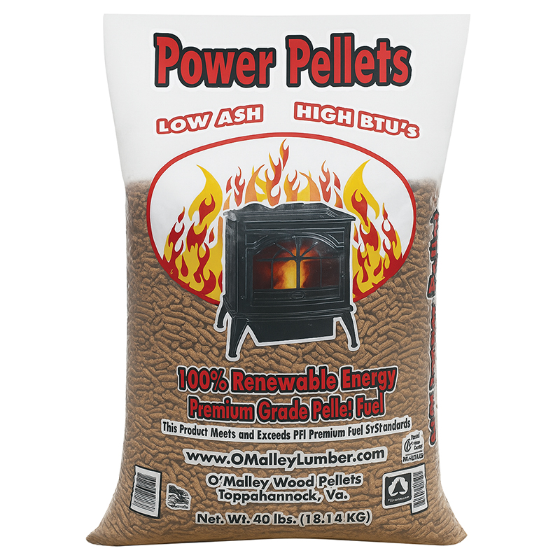 O’Malley/Power Hardwood Pellets