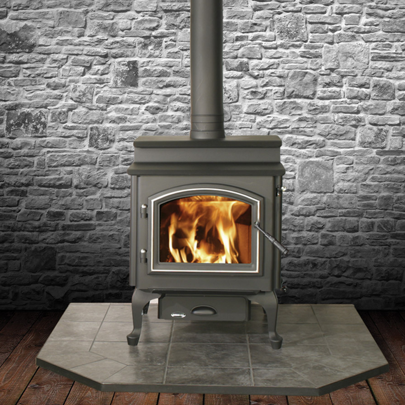 Quadra-Fire 4300 Step Top Wood Stove