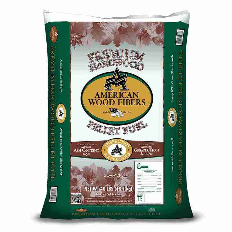 American Wood Fibers Premium Hardwood Pellets