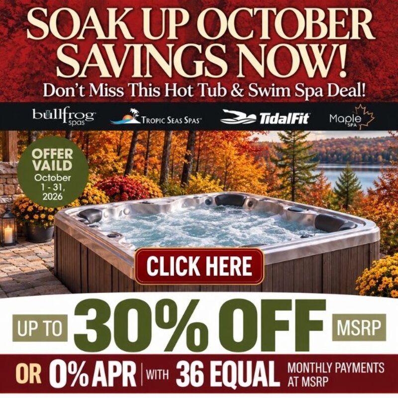 Soak Up October Savings Now