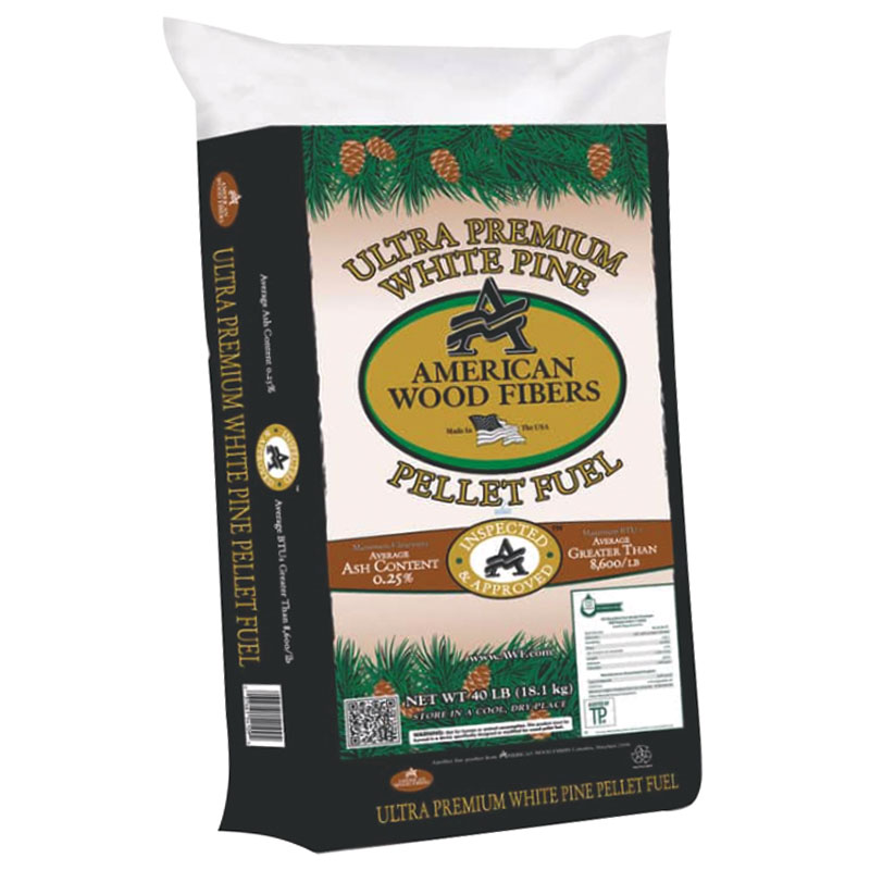 American Wood Fibers Premium White Pine Pellets