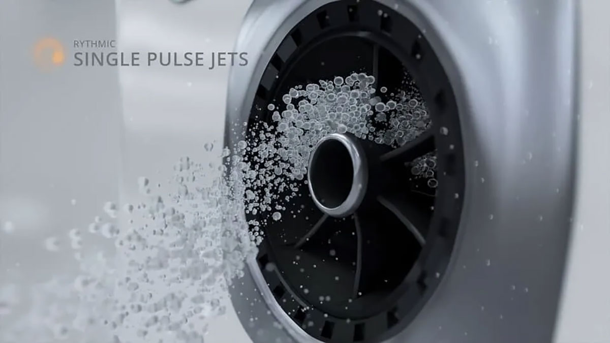 single pulse hot tub jet
